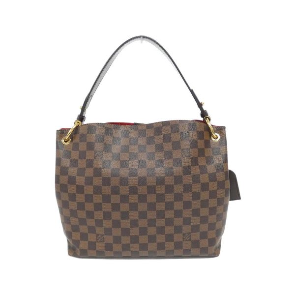 2600063438574 2 b Louis Vuitton Damier Graceful PM Shoulder Bag Ebene