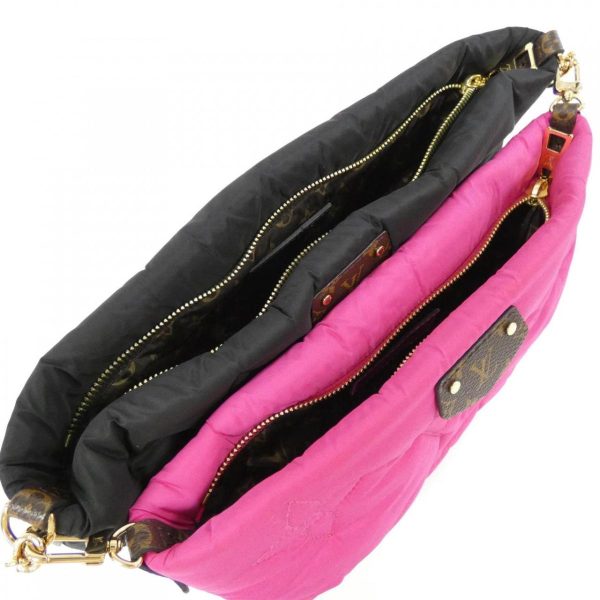 2600064442853 9 b Louis Vuitton Pillow Multi Pochette Accessoire Shoulder Bag Black Fuchsia