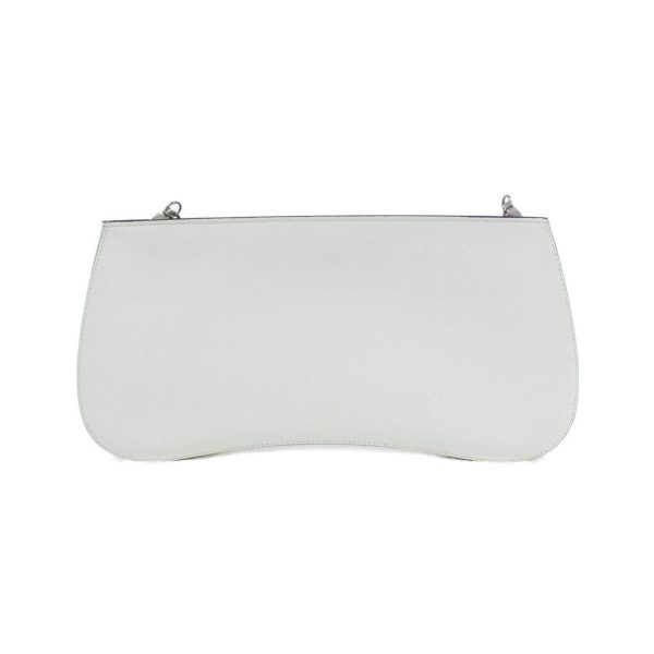 2600064656397 2 b Prada White Leather Shoulder Bag