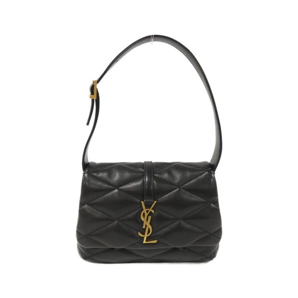 2600065388334 1 b Saint Laurent Shoulder Bag Black Gold Metal Fittings