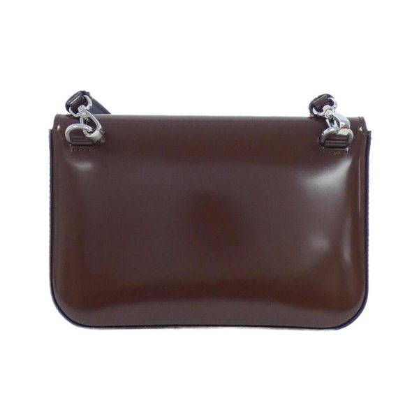 2600065396780 2 b Prada Mini Shoulder Bag in Brown Leather Bag