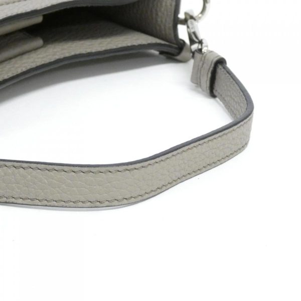 2600065398197 4 b Prada Shoulder Bag Argilla Silver Metal Fittings