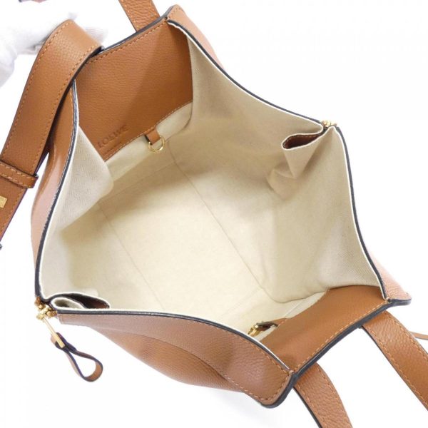 2600066901167 7 b Loewe Hammock Small Shoulder Bag Calf Tan