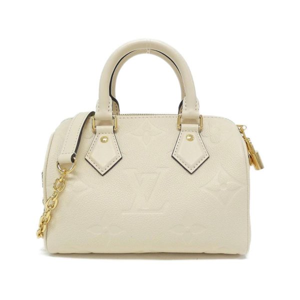 2600066953463 1 b Louis Vuitton Monogram Empreinte Speedy Bandouliere Boston Bag Calf