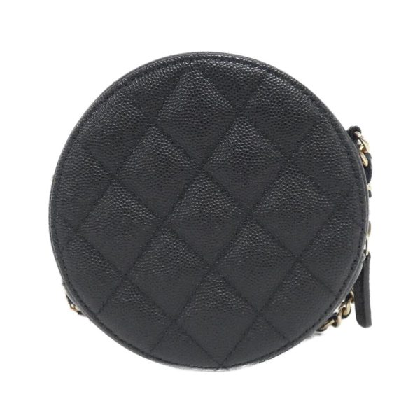 2600068540791 2 b Chanel Timeless Classic Line Shoulder Bag Caviar Skin Black