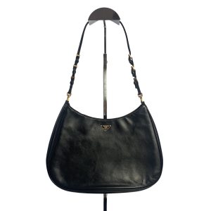 Prada Fendi Peekaboo Essential Womens Bag 2WAY Bag Handbag Shoulder Bag 8BN302 Leather Gold Hardware Black Bag