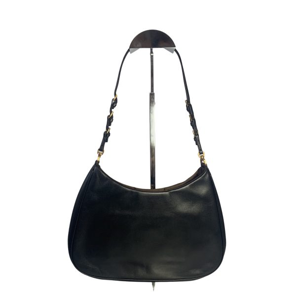 Cleo Prada Cleo Vintage Black Leather Gold Hardware