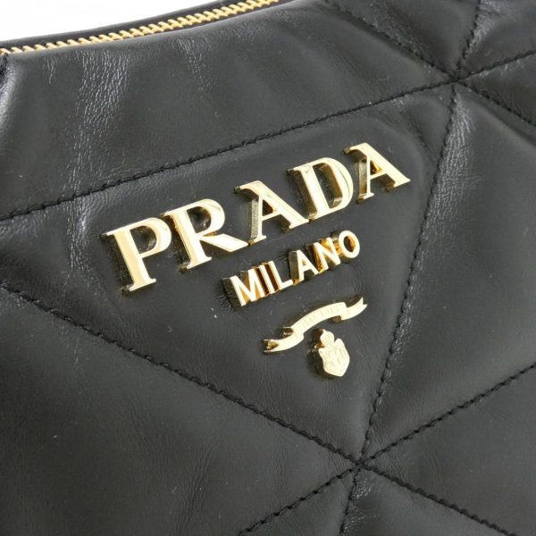 2700037793224 4 b Prada Shoulder Bag Black Gold Hardware