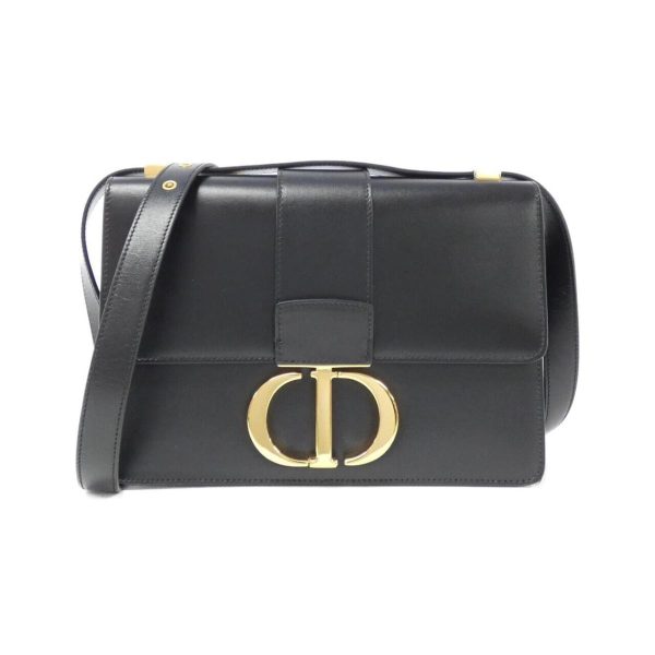 2700038319386 1 b Christian Dior Montaigne Shoulder Bag Black Calf