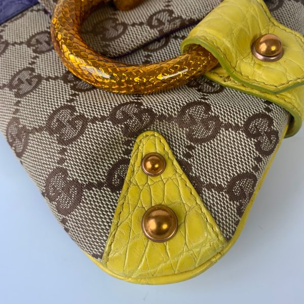 28161706410173 pic hd Gucci Horsebit 1955 Chain bag with embellished snake head buckle