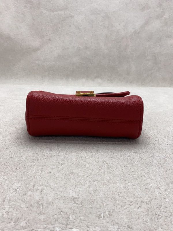 3 Louis Vuitton Metis BB Monogram Empreinte Shoulder Bag Leather Red