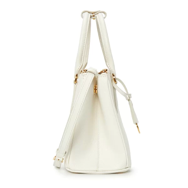 3 Prada Tote Bag Shoulder Bag White