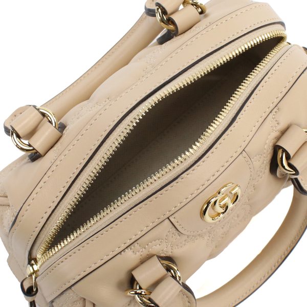 3 Gucci Crossbody Shoulder Bag GG Beige