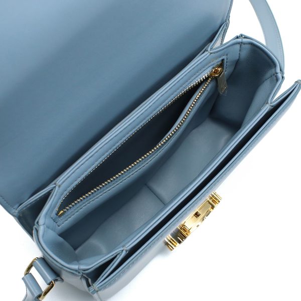 3 Celine Crossbody Shoulder Triomphe Bag California Blue