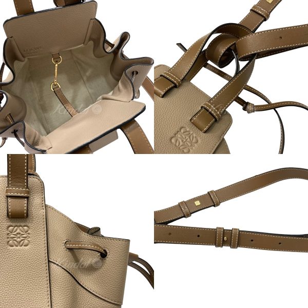 3 Loewe Hammock Small Bag Sand Brown