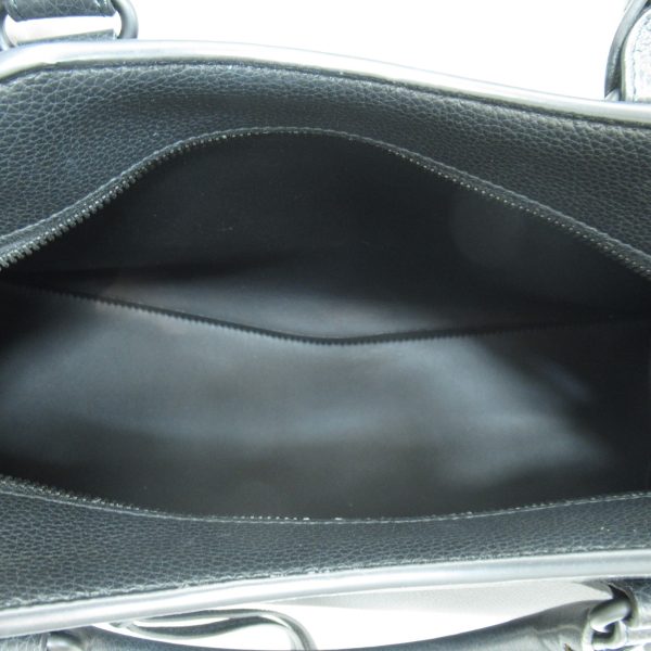 3 Balenciaga Neo Shoulder Bag Leather Black