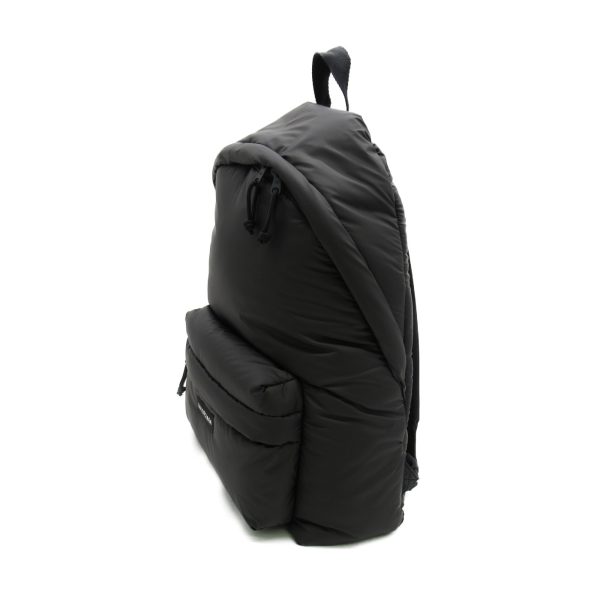 3 Balenciaga Backpack Rucksack Polyamide Polyurethane Black