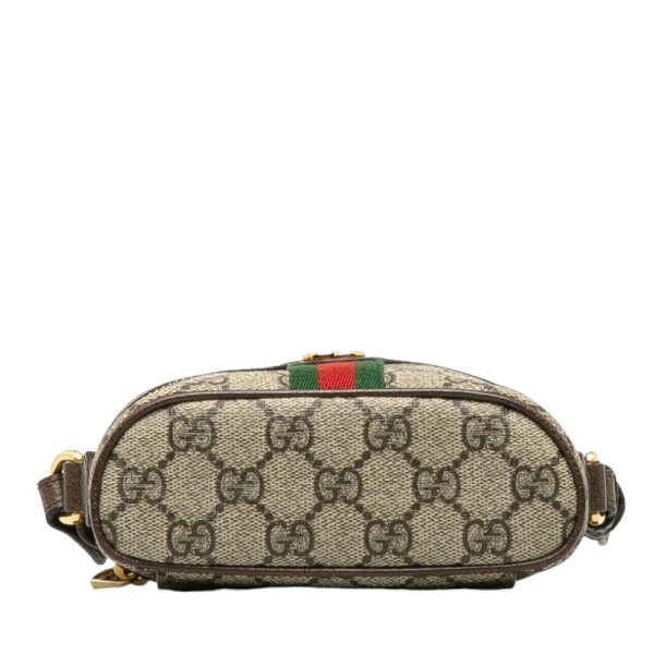 3 Gucci GG Sherry Line Crossbody Mini Shoulder Bag Vanity Bag Multicolor