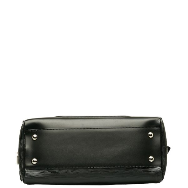 3 Louis Vuitton Montaigne GM Handbag Leather Noir Black