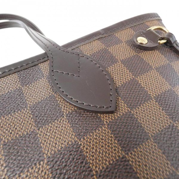 3 Louis Vuitton Damier Neverfull PM Ebene Brown