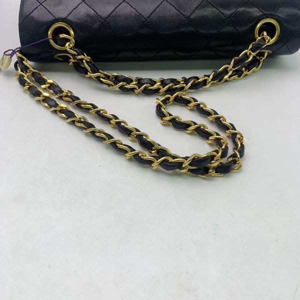 30361703744167 pic Chanel Classic Flap Small Black Lambskin Leather with 24k Gold Hardware