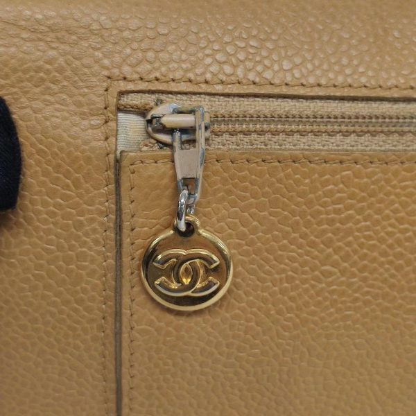 31941703822142 pic Chanel Wallet on Chain Vintage Flap Bag Double CC Camel Caviar Leather