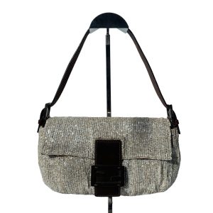 Fendi Louis Vuitton Damier Kaisa Hobo Cerise Shoulder Bag Tote Bag Handbag Brown