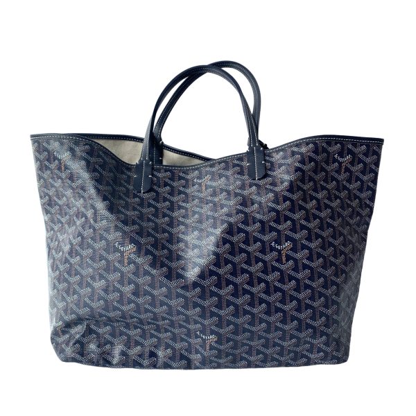 Navy Goyard Saint Louis Tote PM Medium Navy