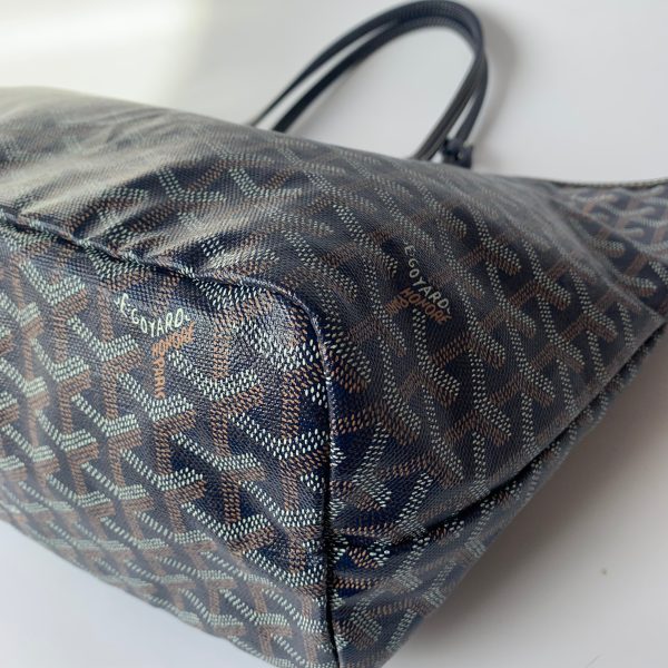 39941708829713 pic hd Goyard Saint Louis Tote PM Medium Navy