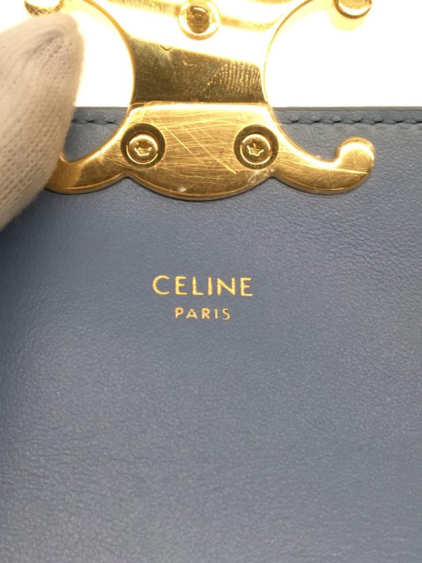 4 Celine Shoulder Bag Blue