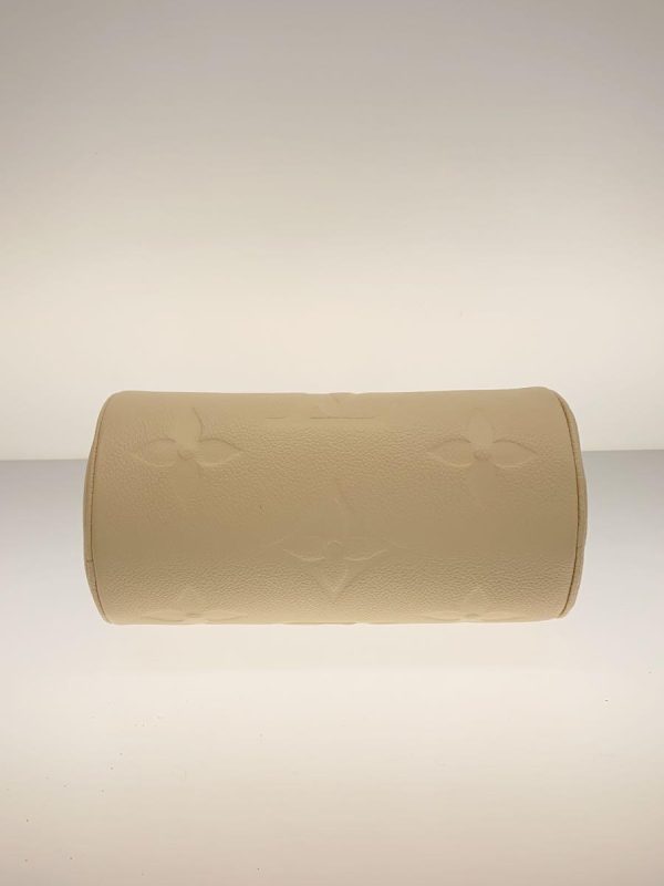 4 Louis Vuitton Papillon BB Monogram Empreinte Boston Bag Ivory