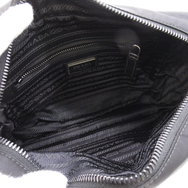 4 Prada Shoulder Bag Nylon Black