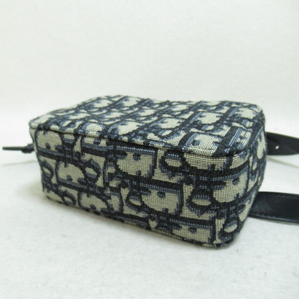 4 Dior Belt Bag Waist Bag Canvas Navy