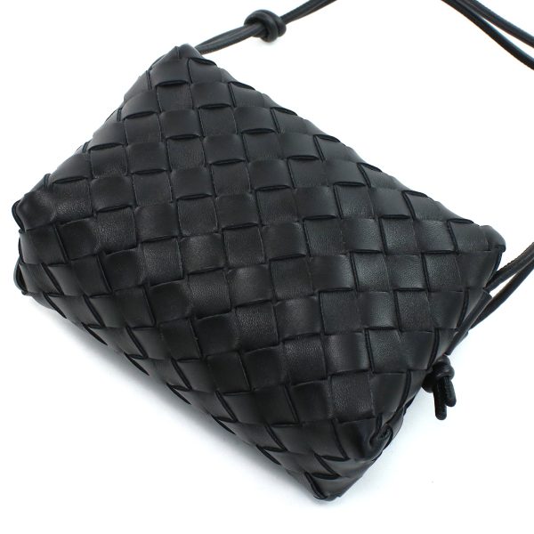 4 Bottega Veneta Shoulder Bag Mini Camera Bag Black