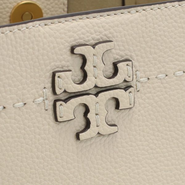 4 Tory Burch Handbag 2way Shoulder Bag Beige