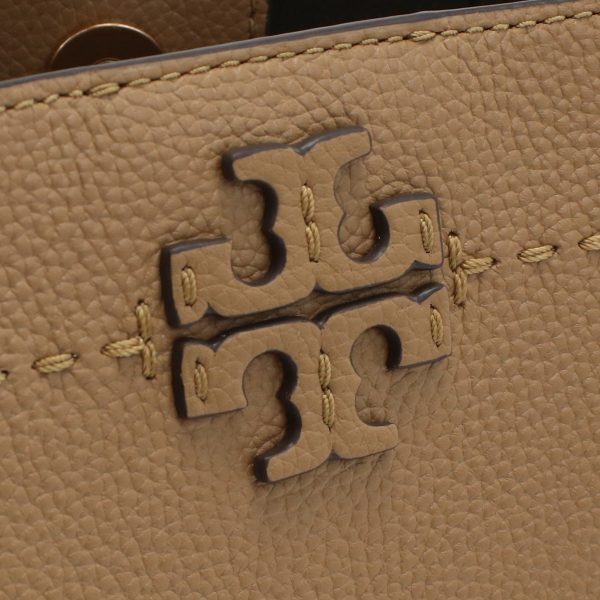 4 Tory Burch Handbag 2way Shoulder Bag Brown