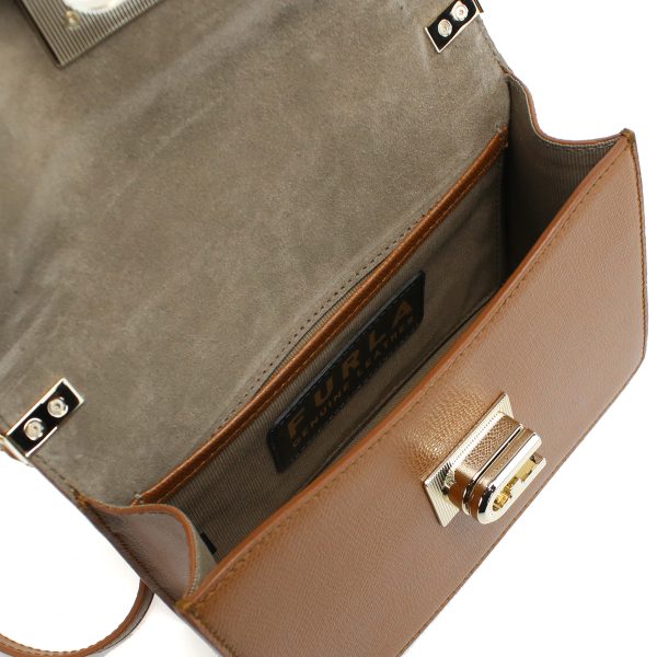 4 Furla Crossbody Shoulder Bag Brown