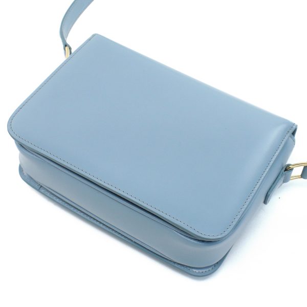 4 Celine Crossbody Shoulder Triomphe Bag California Blue