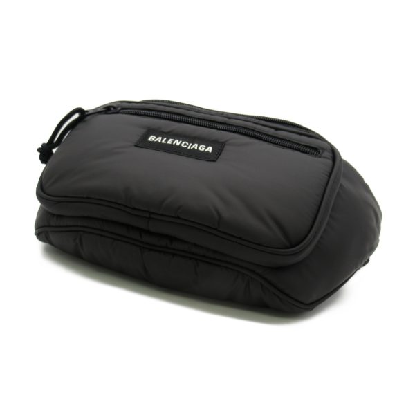 4 Balenciaga Belt Bag Waist Bag Polyamide Polyurethane Black