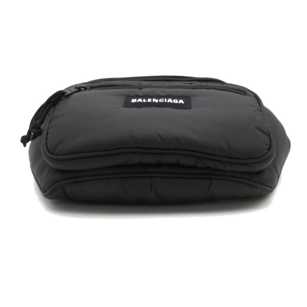 4 Balenciaga Belt Bag Waist Bag Body Bag Polyamide Polyurethane Black