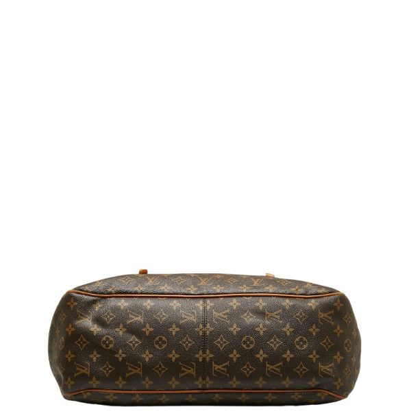 4 Louis Vuitton Monogram Delightful GM Shoulder Bag Leather Brown