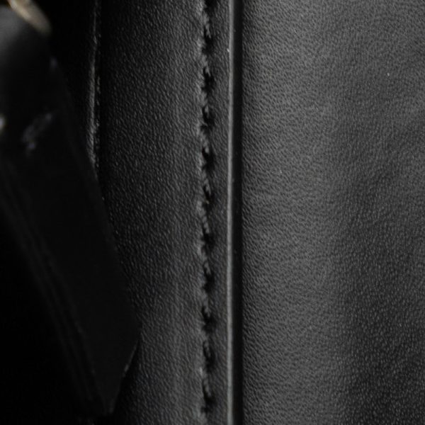 4 Valentino Wallet Shoulder Bag 2way Leather Black