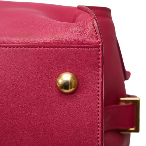 4 Saint Laurent Classic Handbag Leather Pink