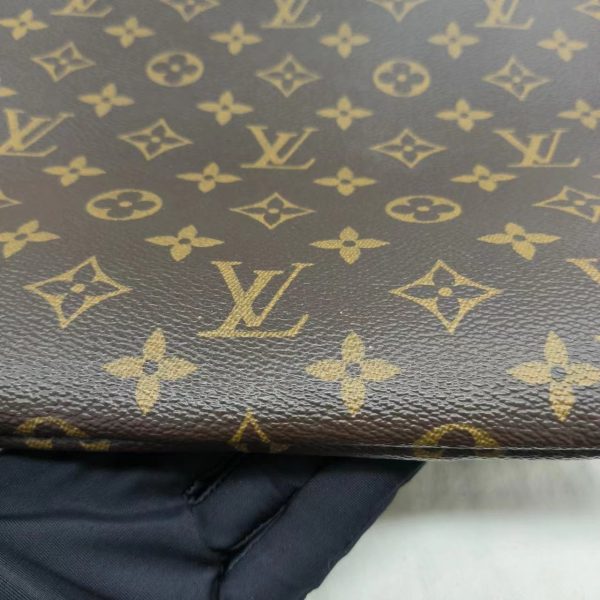 47711709537000 pic Louis Vuitton Pochette Jour GM Travel Document Bag Brown Monogram