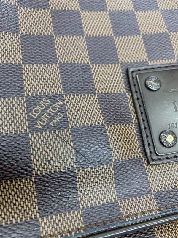 48081709537682 pic Louis Vuitton Brooklyn Messenger Bag Brown Monogram