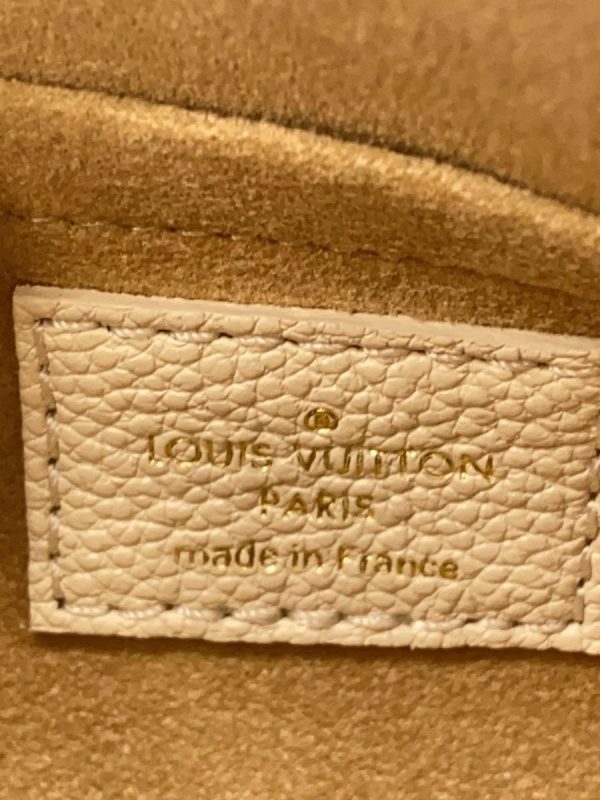 5 Louis Vuitton Papillon BB Monogram Empreinte Boston Bag Ivory