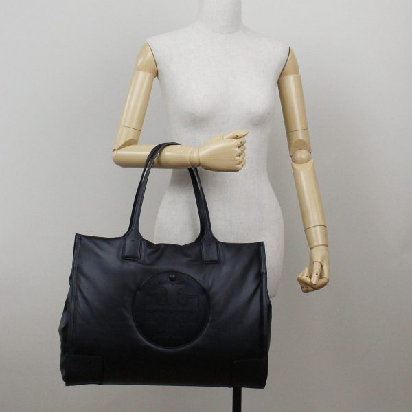 5 Tory Burch Leather Tote Bag Black