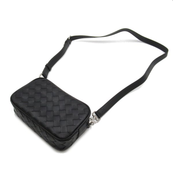 5 Bottega Veneta Mini Camera Bag Shoulder Bag Calf Black