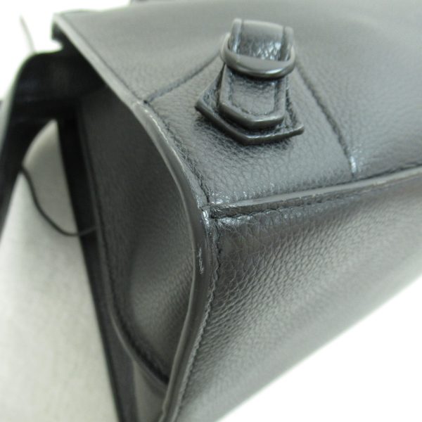 5 Balenciaga Neo Shoulder Bag Leather Black