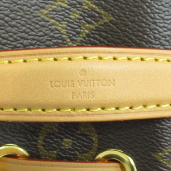 5 Louis Vuitton Nano Noe Shoulder Bag Monogram Brown